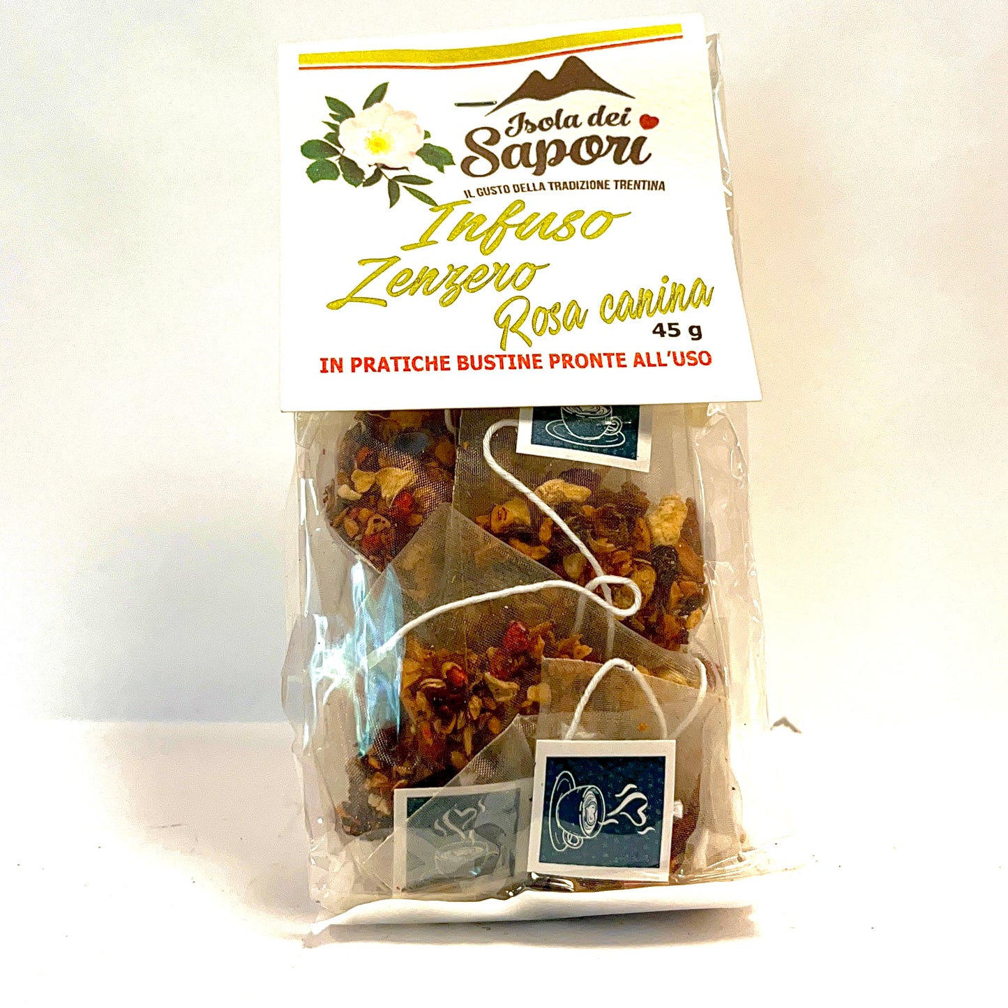 Infuso Zenzero con Rosa Cannina
