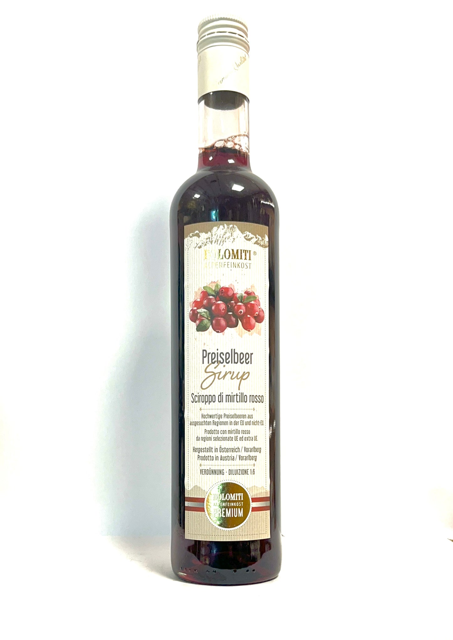 Sciroppo di Mirtillo Rosso