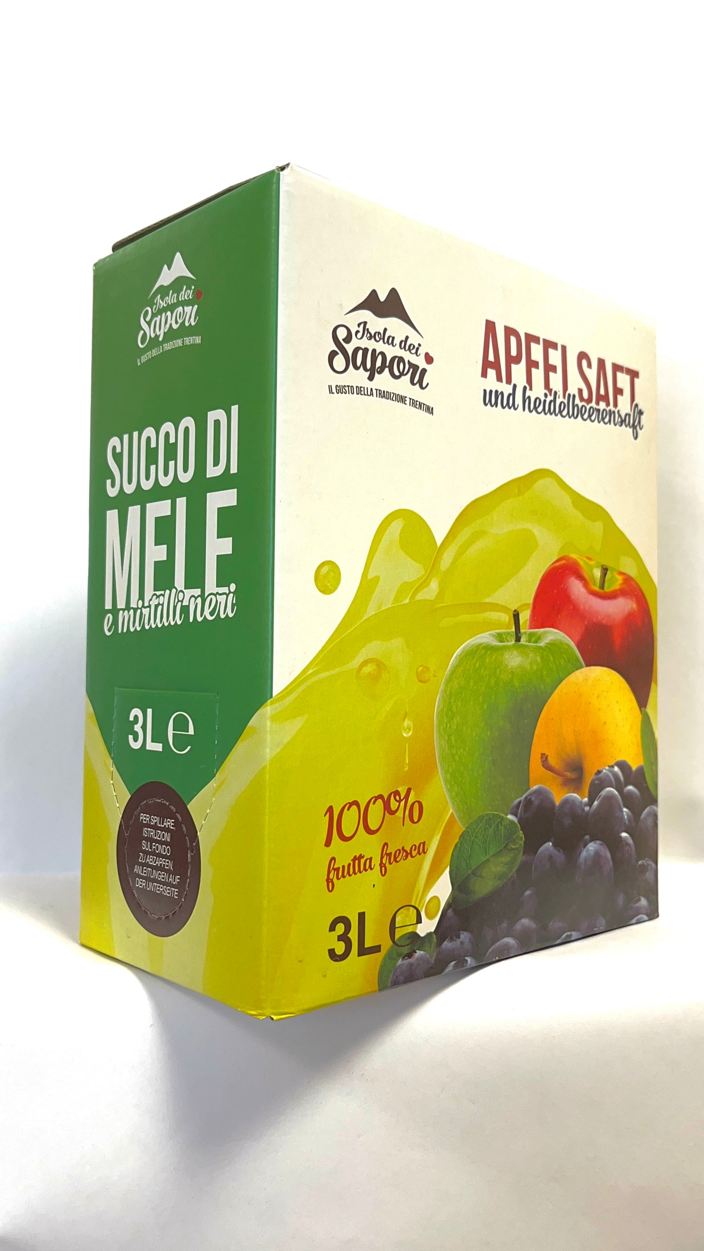 Succo di Mela e Mirtillo Nero