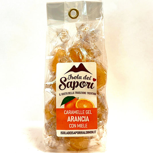 Caramelle Gel Arancia con Miele